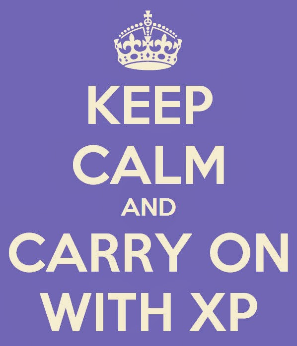 keep calm with XP
